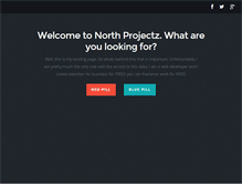 Tablet Screenshot of northprojectz.com